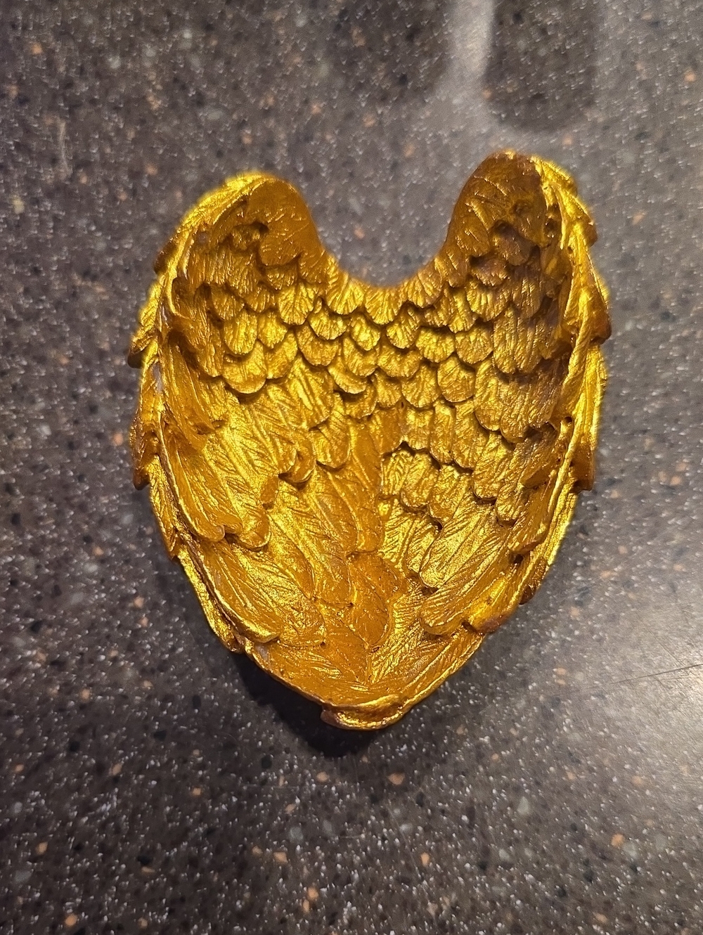 Gold Wing-Shaped Trinket Dish - Women Accessories
